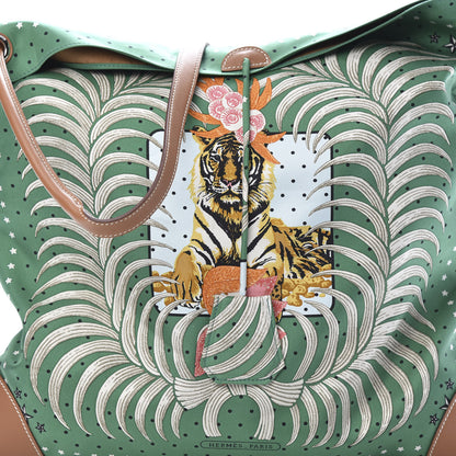 Hermes Silk City Tigre Royale Bag 9 of 11