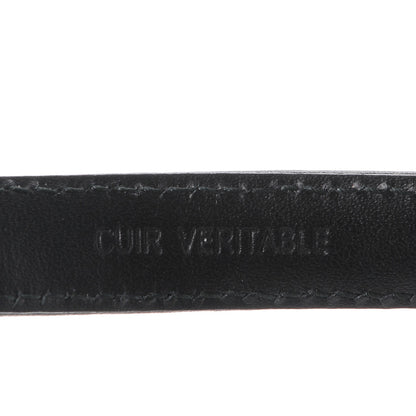 Chanel Lambskin Quilted CC Belt 75 30 Black 7 of 8