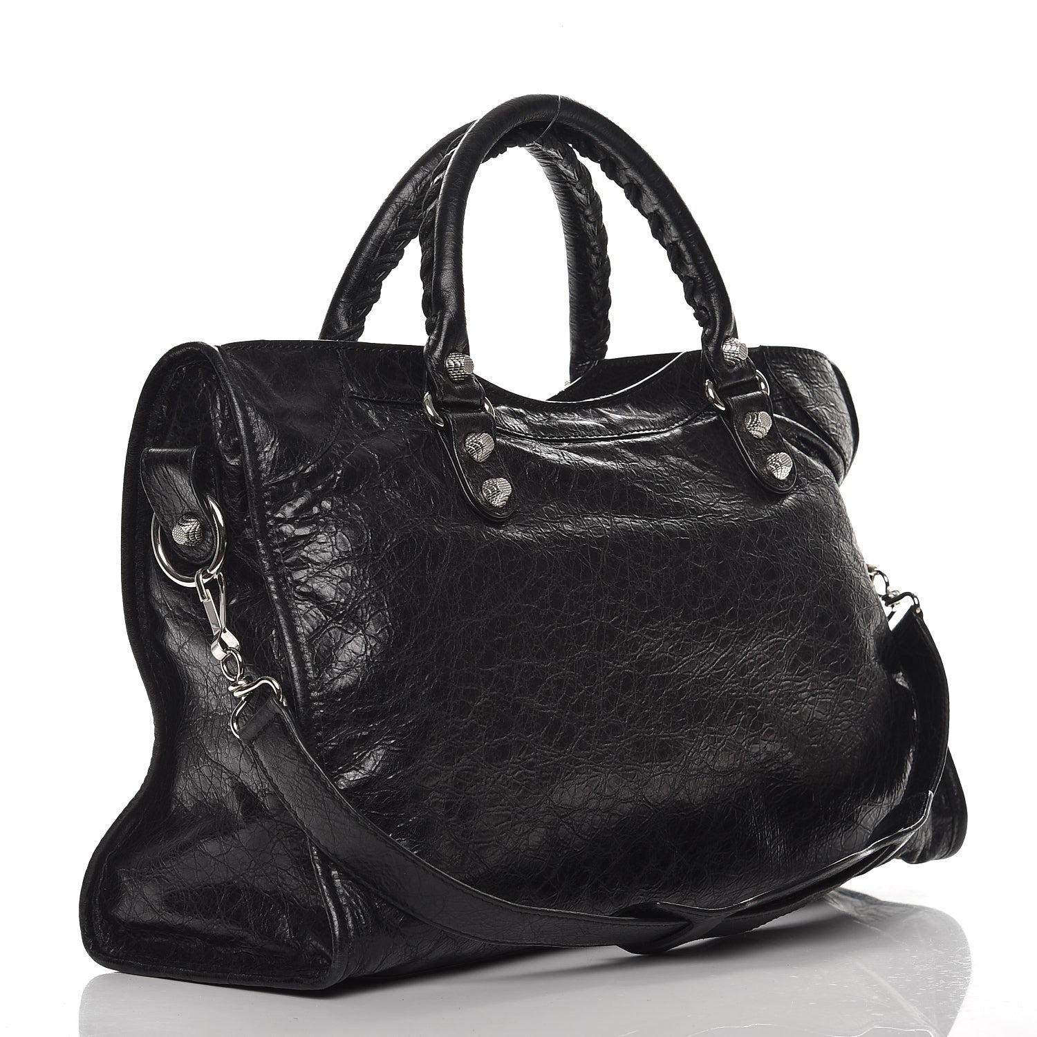 Balenciaga Agneau Giant 12 Silver Hardware City Black 4 of 8