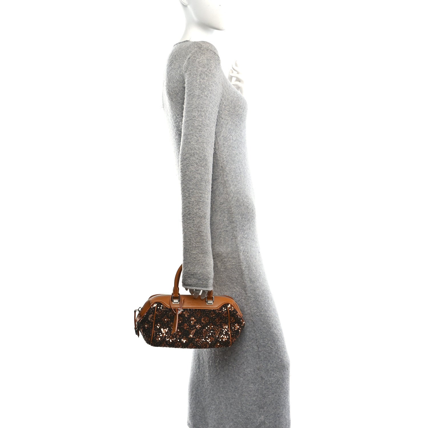 Louis Vuitton Sequin Monogram Sunshine Express Baby Gold 2 of 11