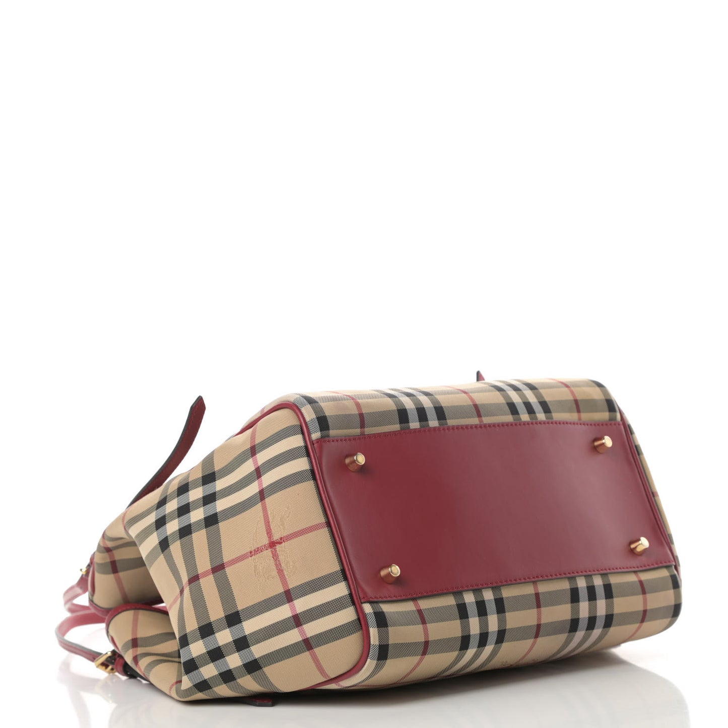 Horseferry Check Small Canterbury Tote Antique Rose
