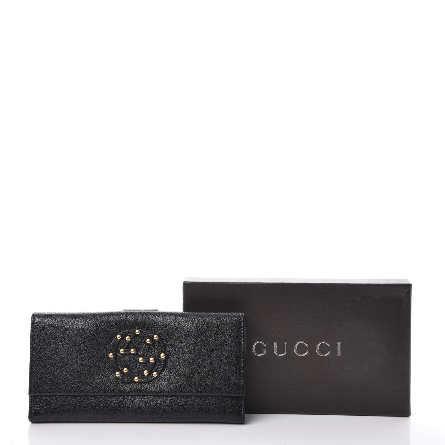 Gucci Calfskin Blondie Continental Wallet Black 9 of 9