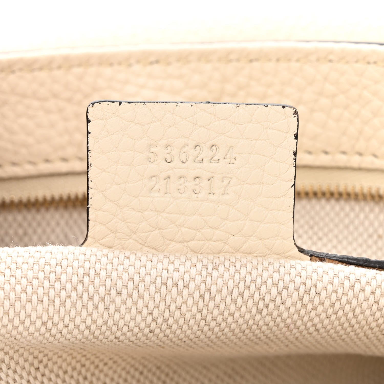 Gucci Cellarius Calfskin Medium Soho Flap Crossbody Ivoire 7 of 10