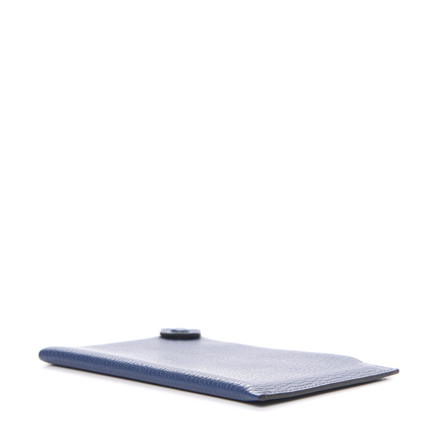 Hermes Chevre Mysore Tarmac PM Passport Holder Bleu Saphir 5 of 9