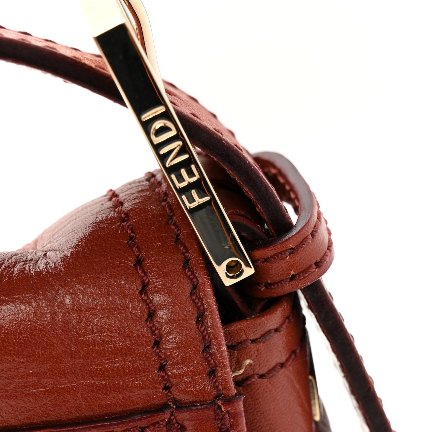 Vitello Acqua Large Convertible Baguette Bag Pompei