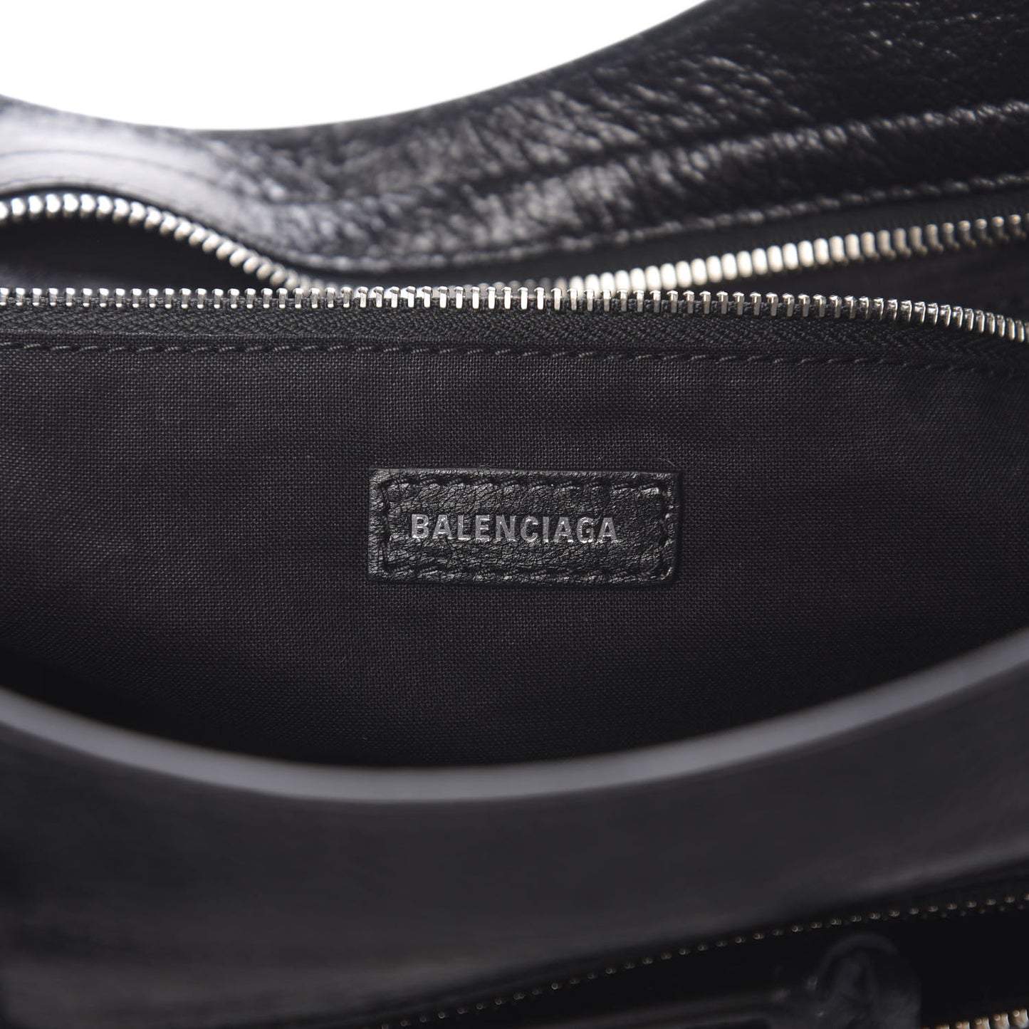 Agneau Classic Silver Hardware City Black