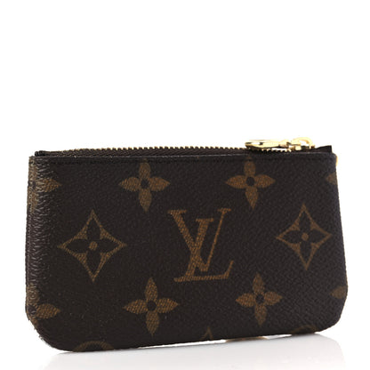 Louis Vuitton Monogram 2022 Christmas Animation Paris Key Pouch Pink 3 of 6