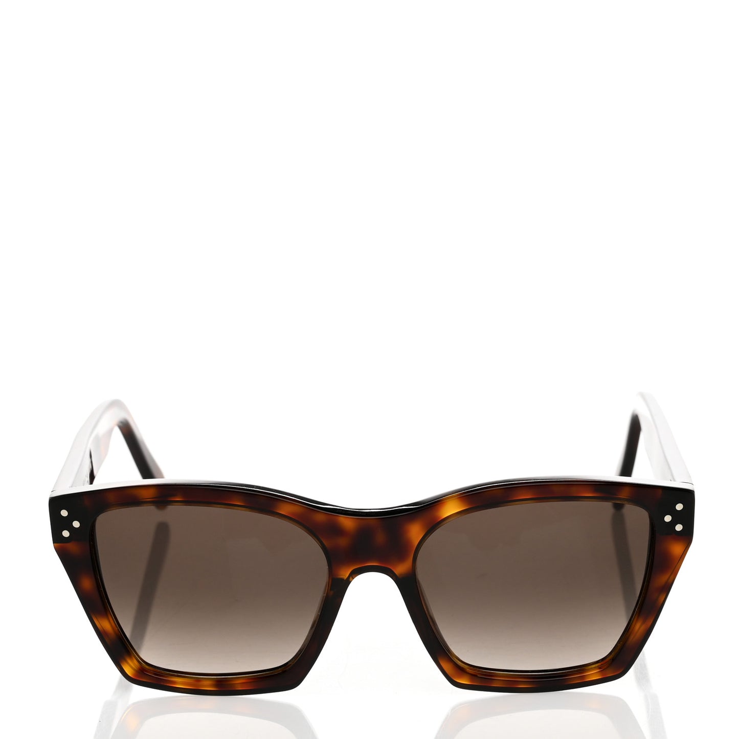 Acetate Polarized Square Sunglasses CL40090I Havana