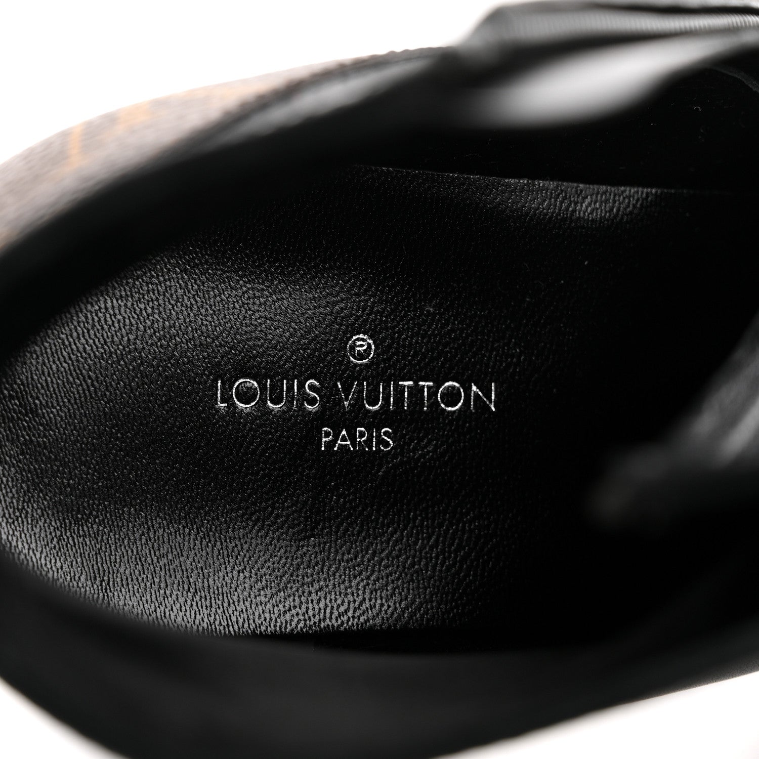 Louis Vuitton Calfskin Patent Monogram Matchmake Low Boots 38 6 of 8