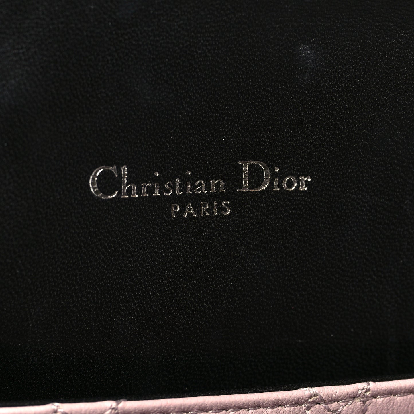 Lambskin Cannage Medium Miss Dior Flap Black