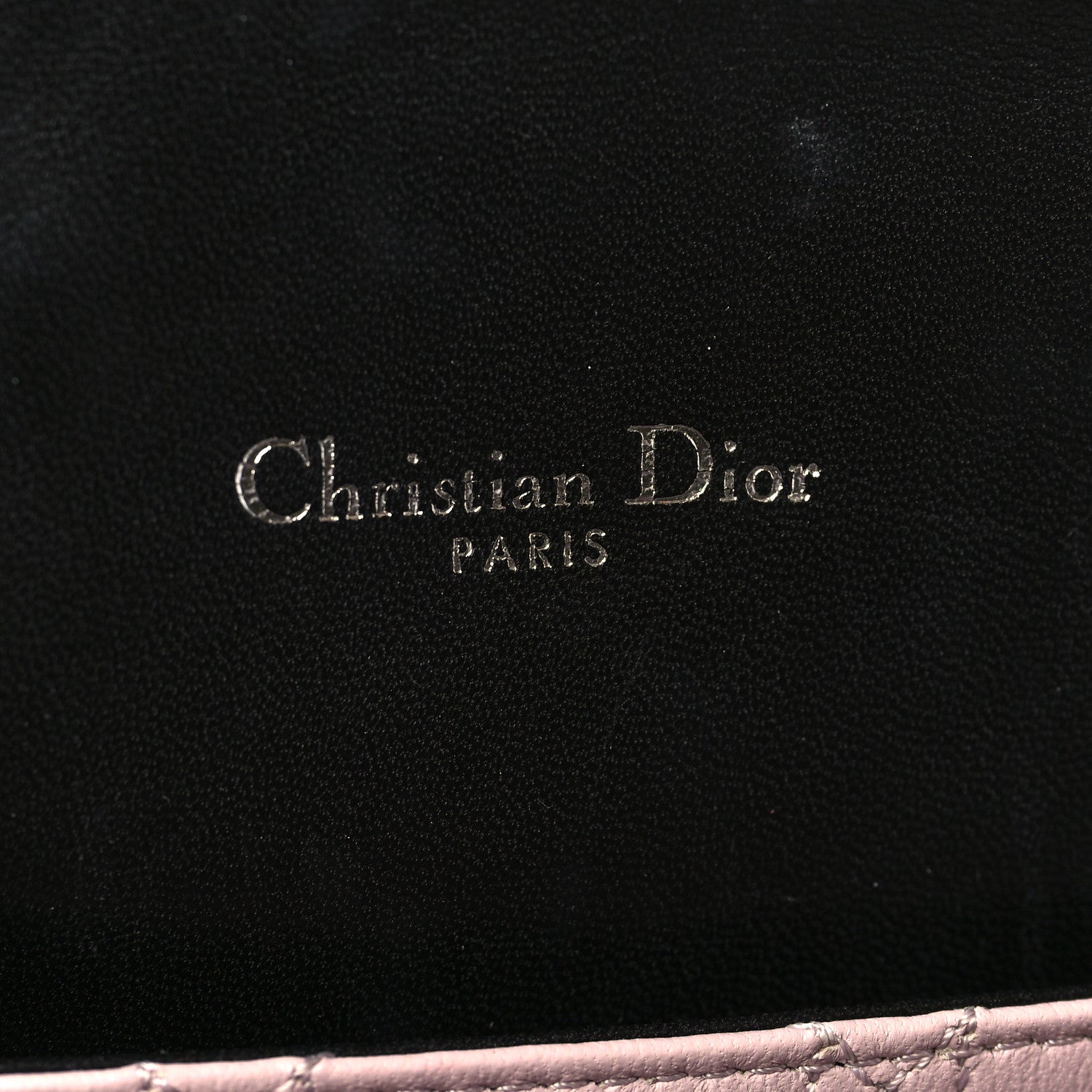 Christian Dior Lambskin Cannage Medium Miss Dior Flap Black 6 of 9