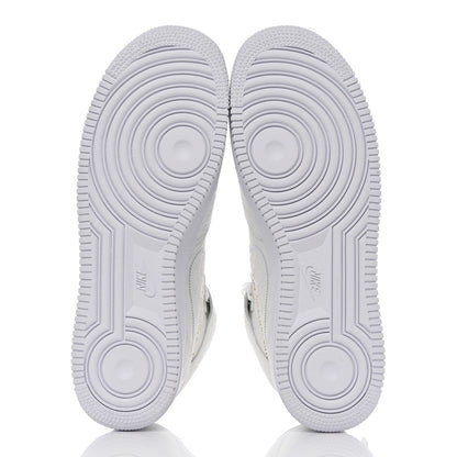 Louis Vuitton X NIKE AIR FORCE 1 Calfskin Monogram Mens Mid Sneakers 11 White 5 of 11