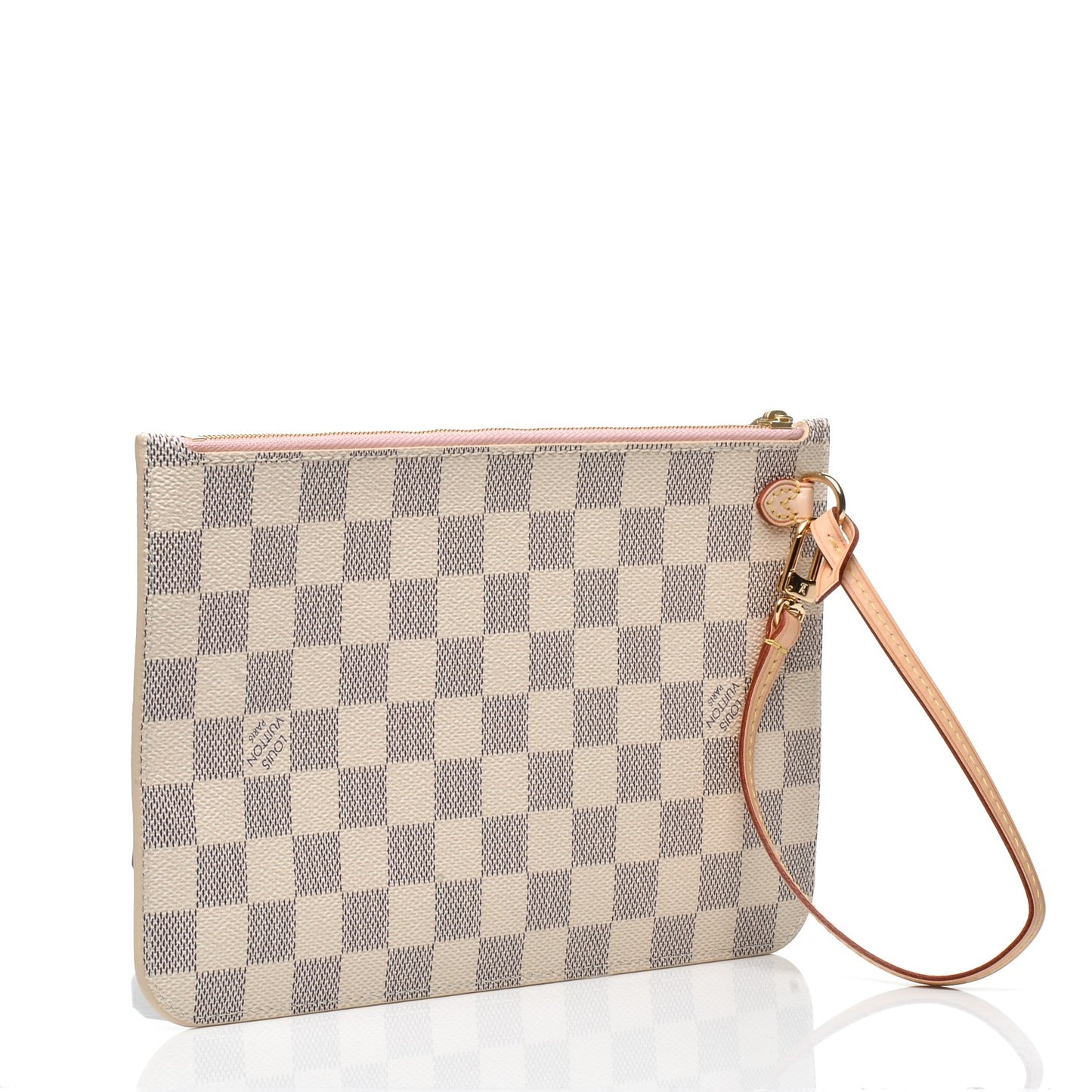 Damier Azur Neverfull MM GM Pochette Rose Ballerine
