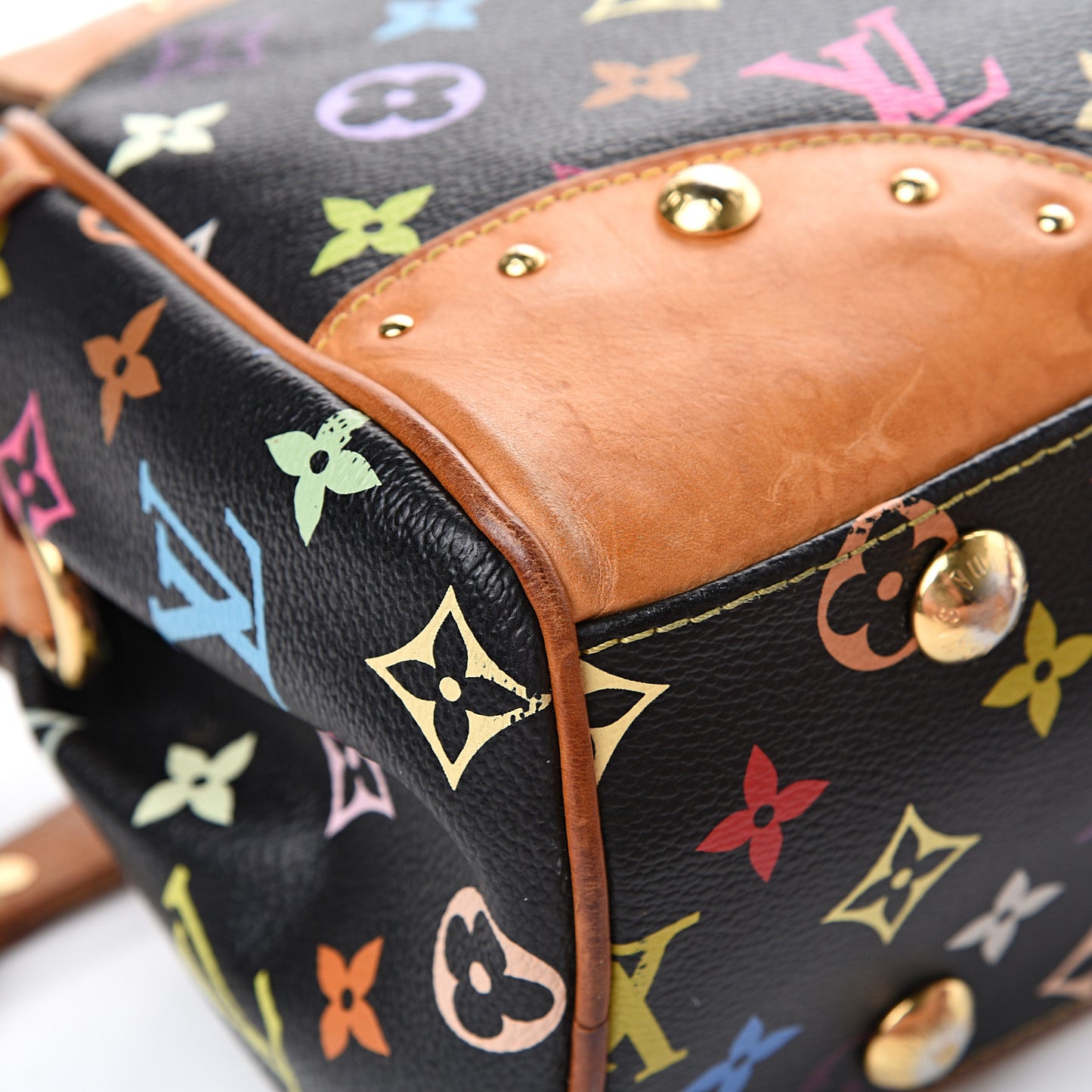 Monogram Multicolor Beverly MM Black