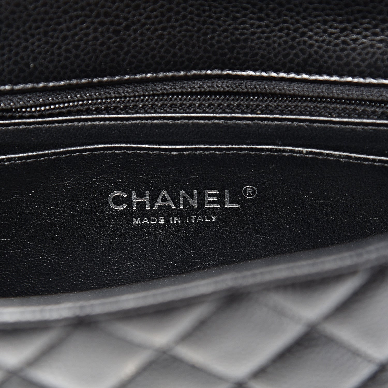 Chanel Caviar Quilted Mini Rectangular Flap Black 5 of 9