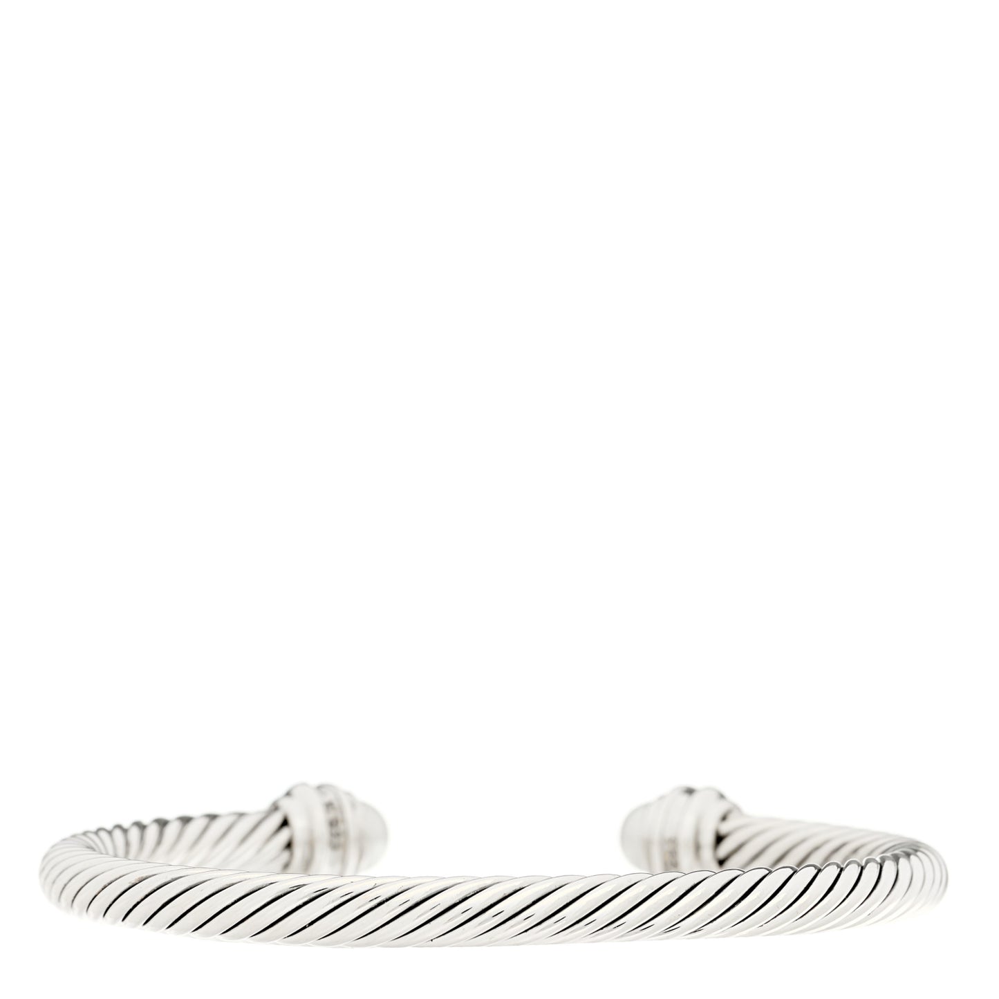 Sterling Silver Diamond Cultured Pearl 5mm Cable Classics Princess Bracelet