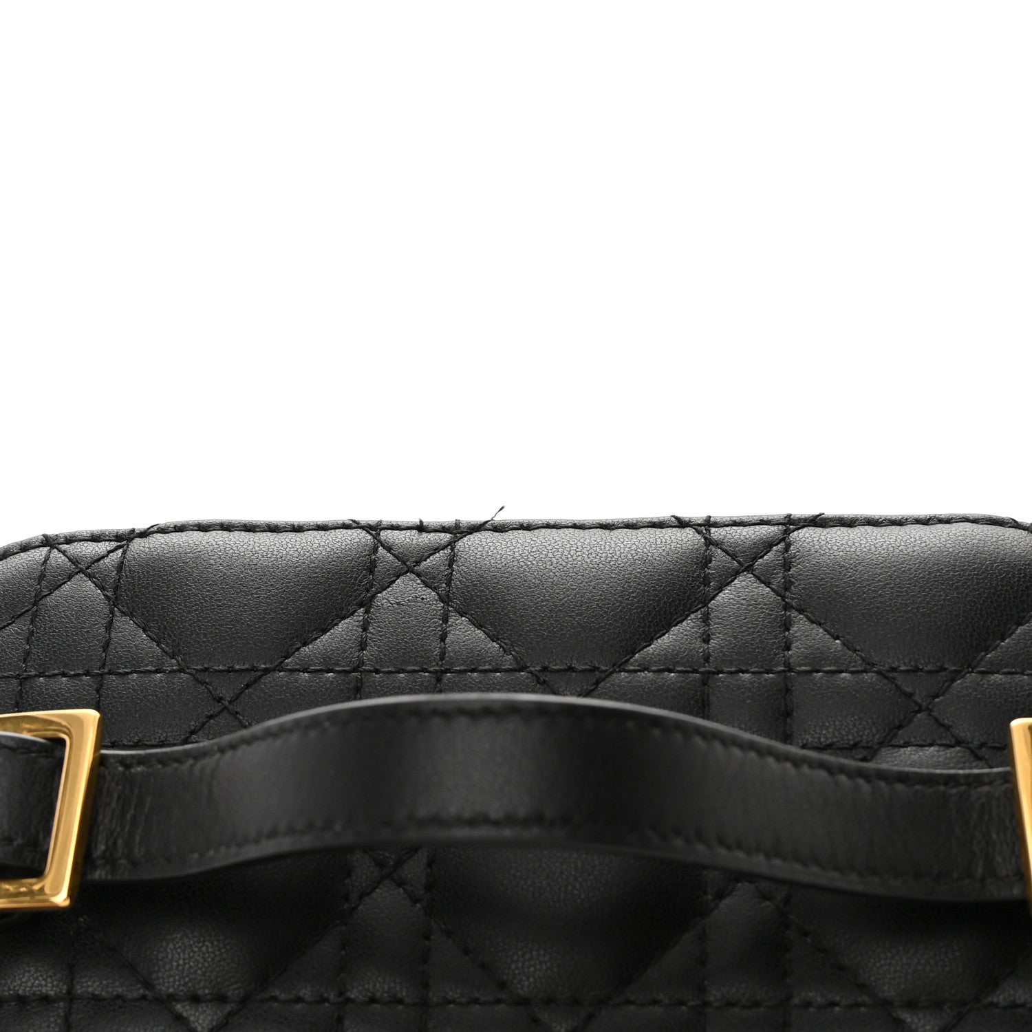 Christian Dior Lambskin Cannage Small Diortravel Vanity Case Black 15 of 19