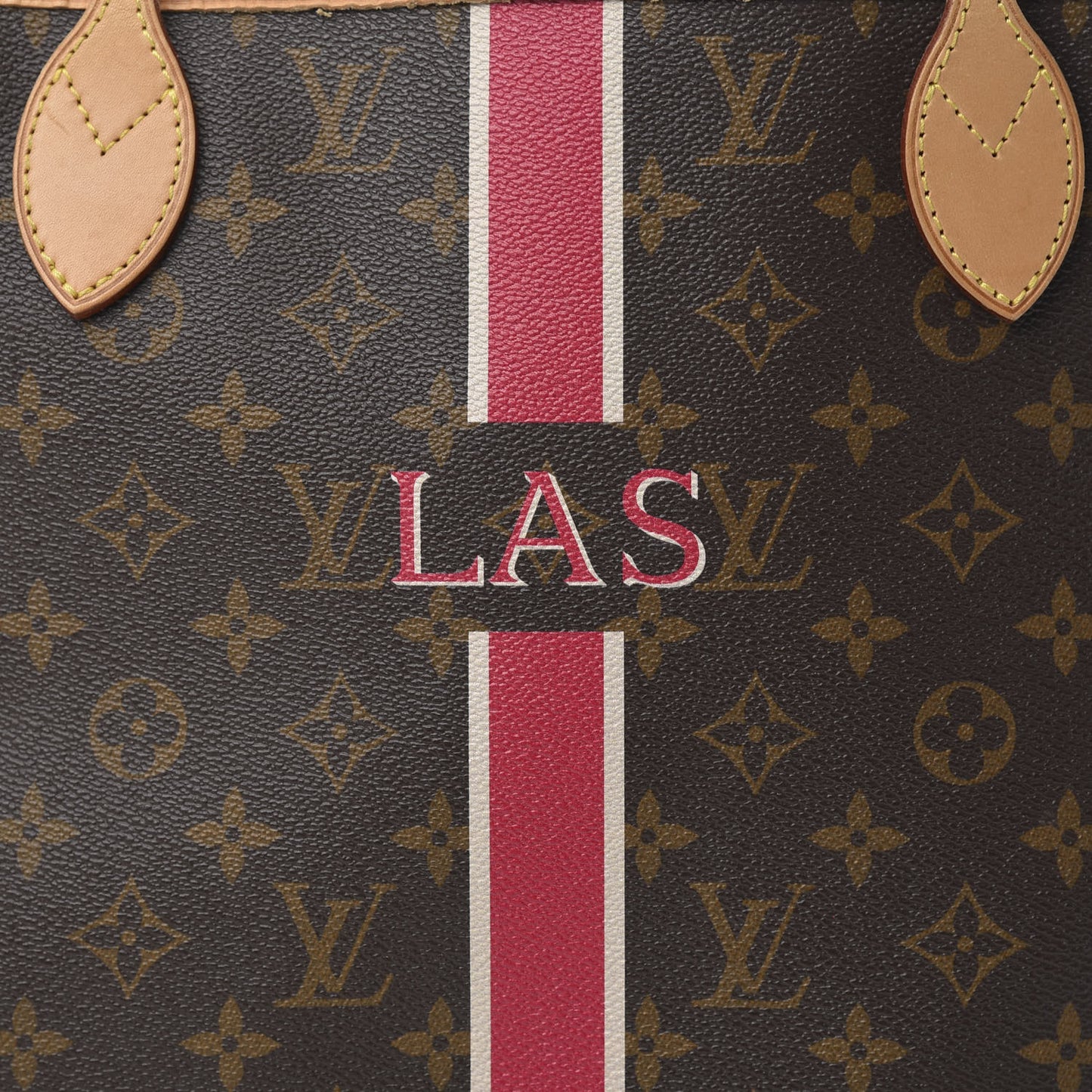 Monogram My LV Heritage Neverfull MM Fuchsia White