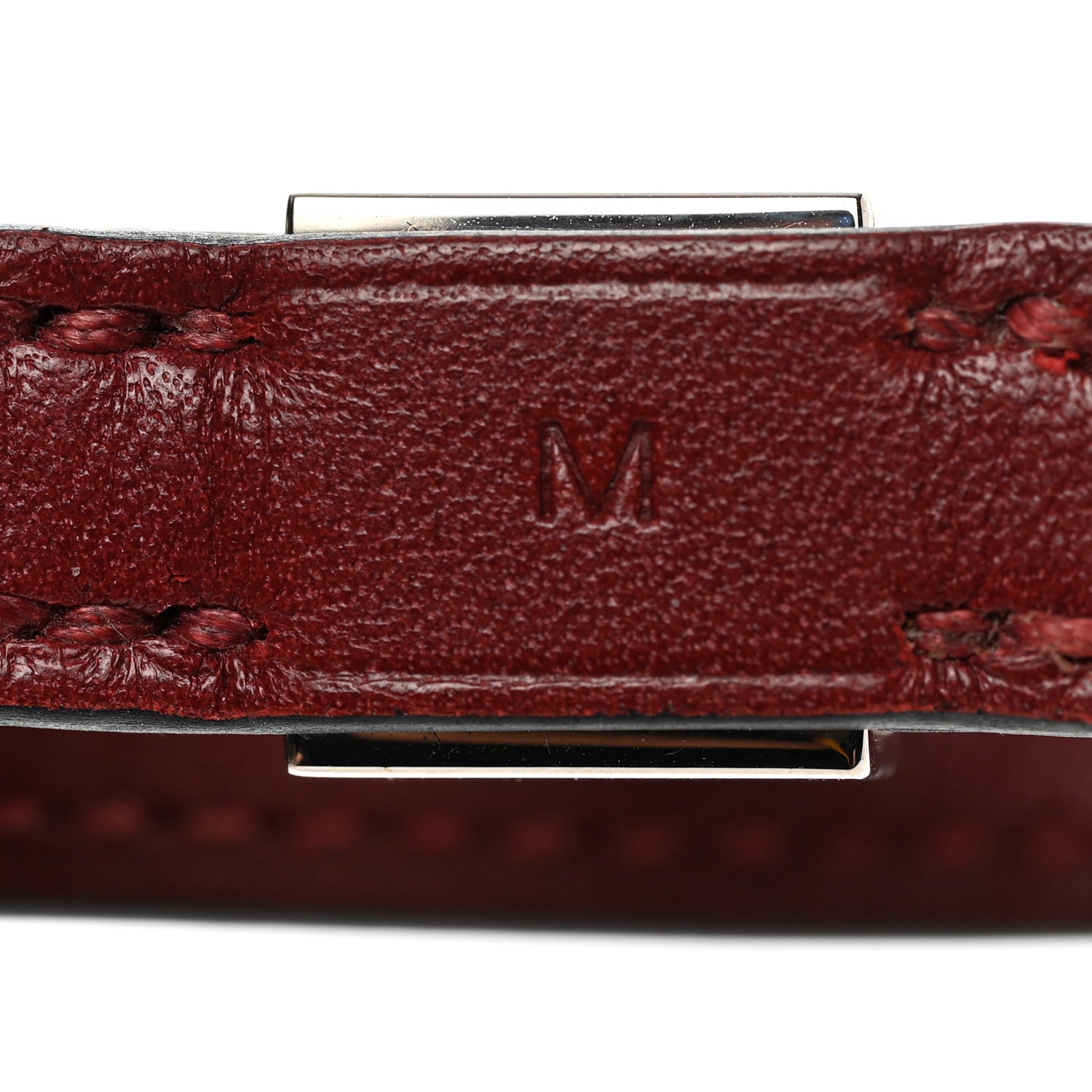 Hermes Swift Medor Infini Double Tour Bracelet M Rouge H Gold 4 of 7
