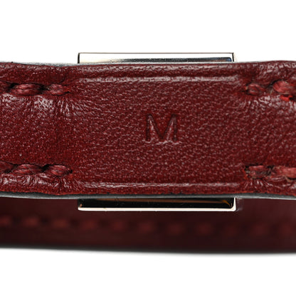 Hermes Swift Medor Infini Double Tour Bracelet M Rouge H Gold 4 of 7