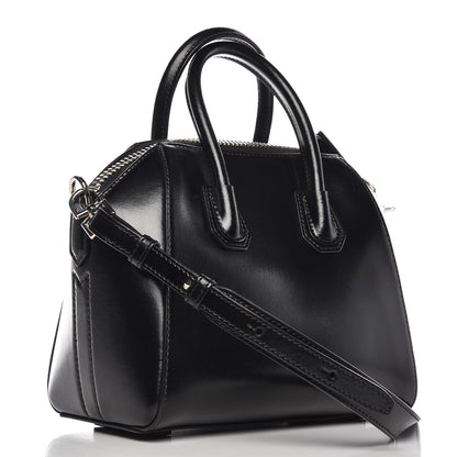 Givenchy Shiny Lord Calfskin Mini Antigona Black 3 of 11