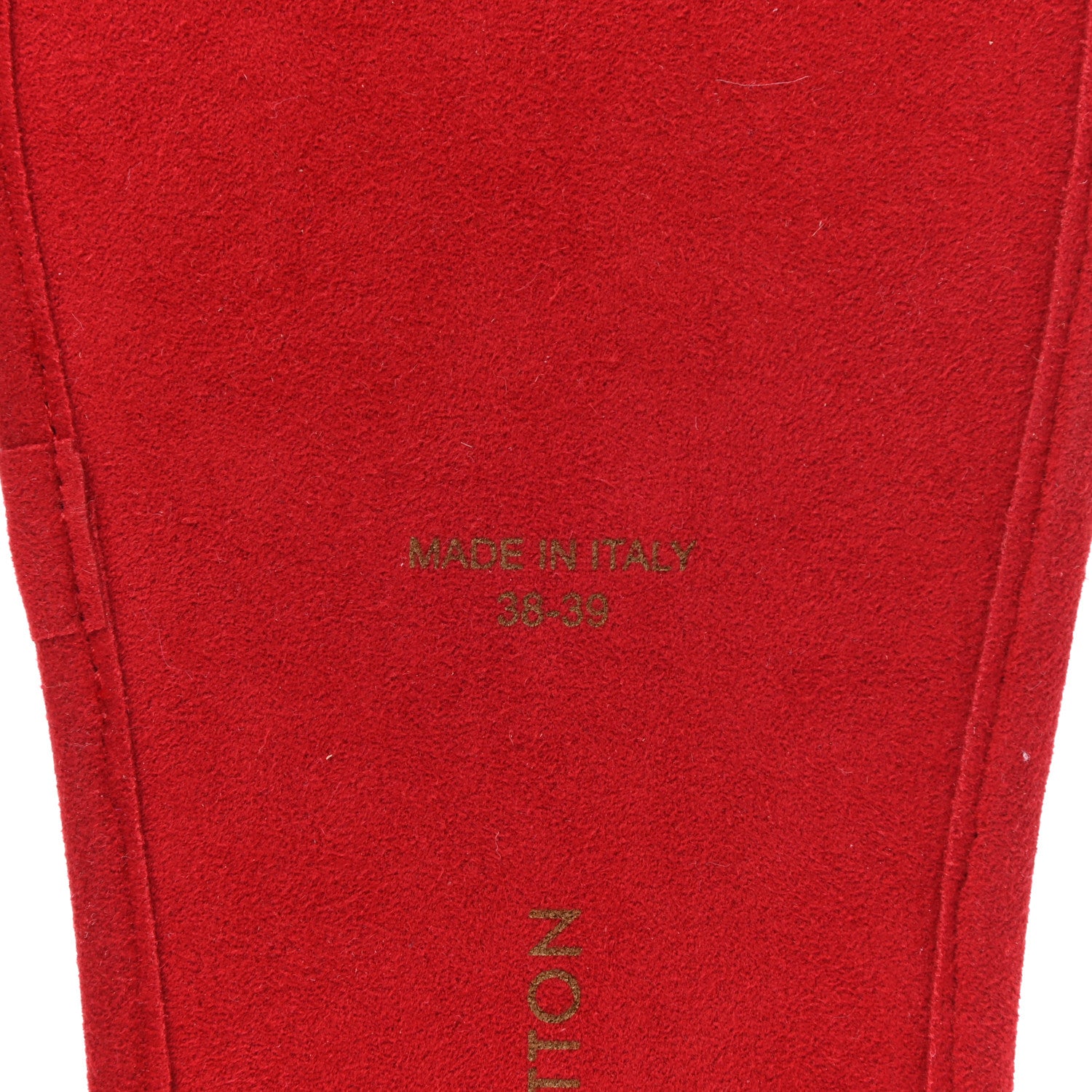 Louis Vuitton Satin LV Suite Flat Mule 38-39 Red 6 of 7