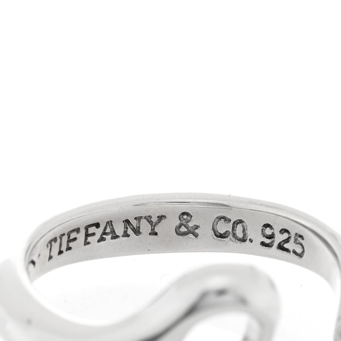 Sterling Silver Elsa Peretti Open Heart Ring 47 4