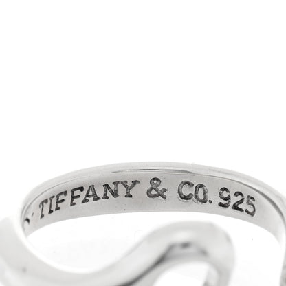 Tiffany Sterling Silver Elsa Peretti Open Heart Ring 47 4 4 of 4