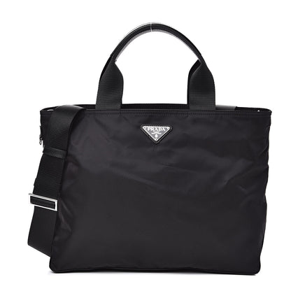 Prada Tessuto Nylon Vela Shoulder Bag Black 1 of 9