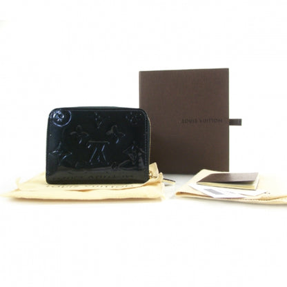Louis Vuitton Vernis Zippy Coin Purse Blue Nuit 2 of 7