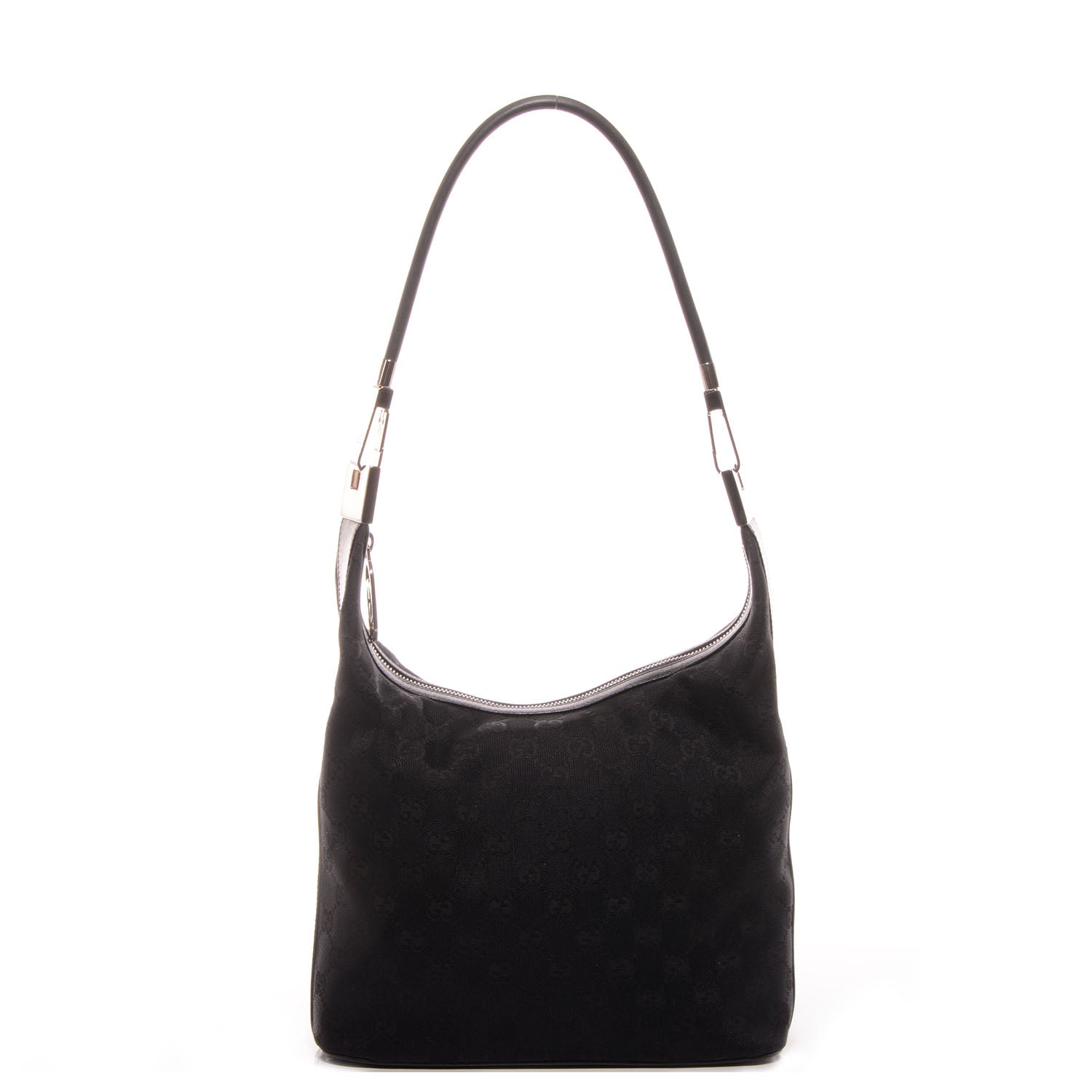 Gucci Monogram Small Hobo Black 1 of 7
