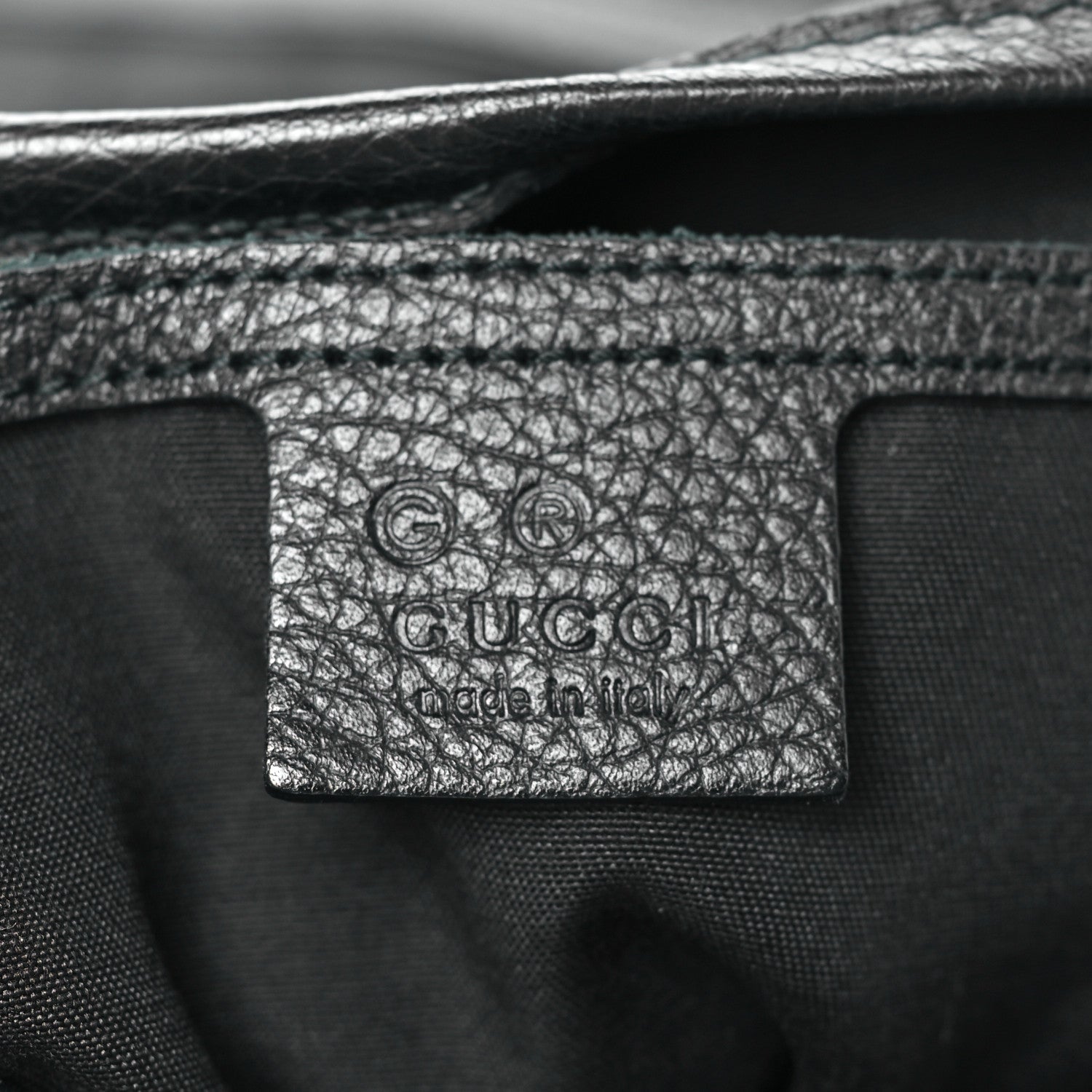 Gucci Monogram Medium Joy Tote Black 6 of 10