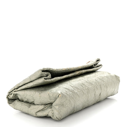 Louis Vuitton Jacquard Quilted Monogram Limelight Clutch GM Perle 4 of 8