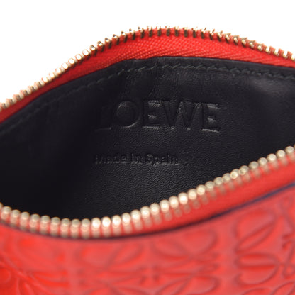 Loewe Calfskin Embossed Repeat Coin Card Holder Pomodoro 6 of 6
