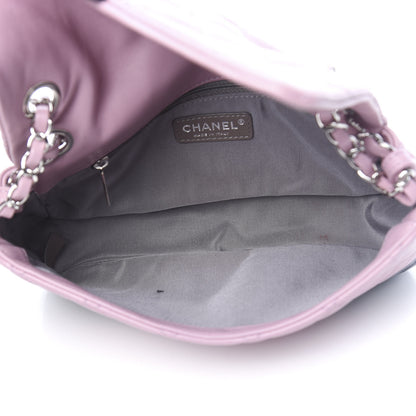 Chanel Lambskin Quilted Bi-Color Medium Single Flap Light Purple 5 of 14