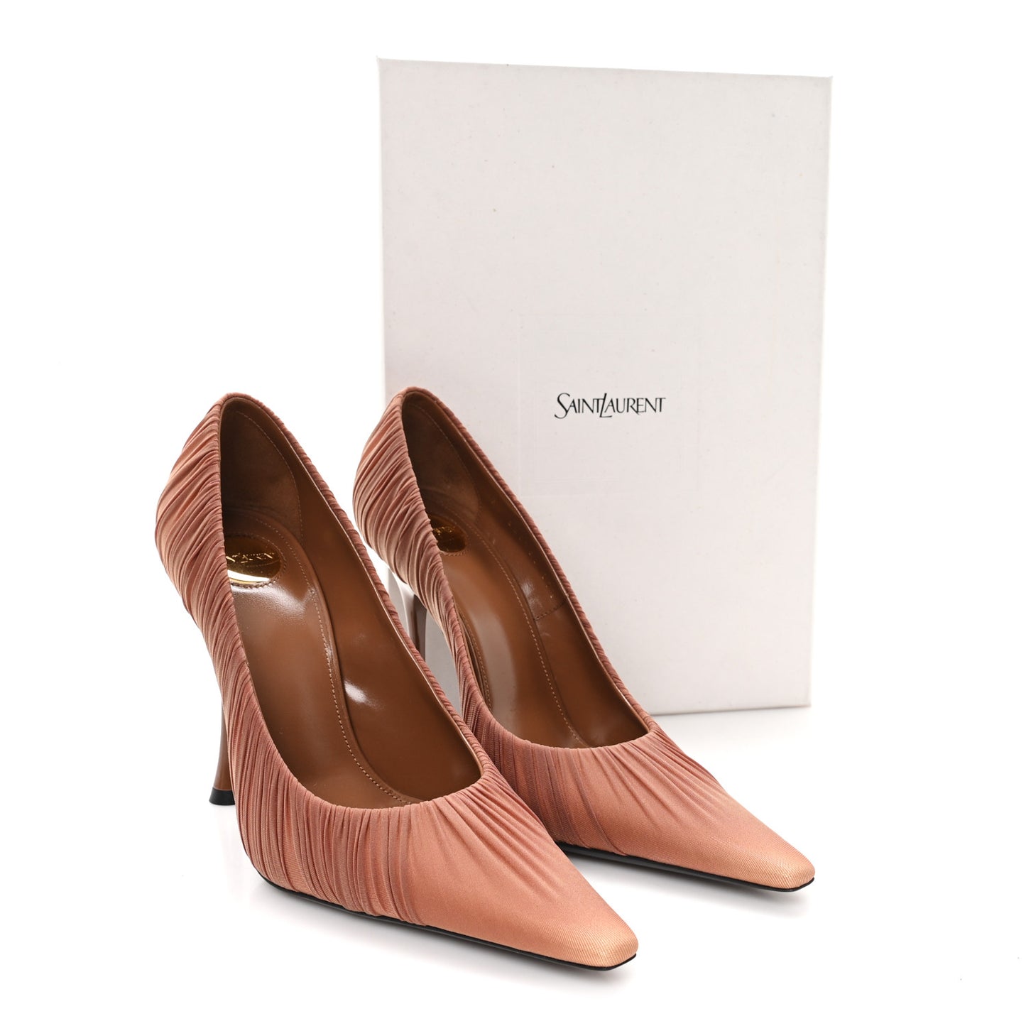 Satin Emmanuelle 110 Pump 37.5 Cappuccino