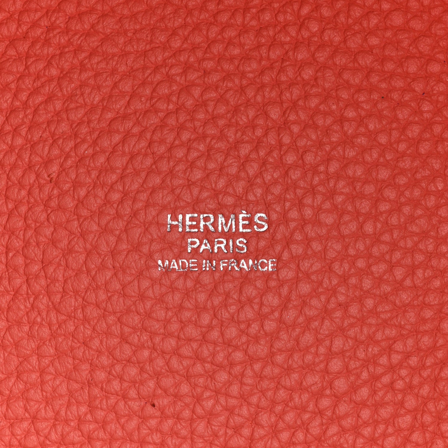 Hermes Taurillon Clemence Picotin 26 GM Crevette 7 of 9