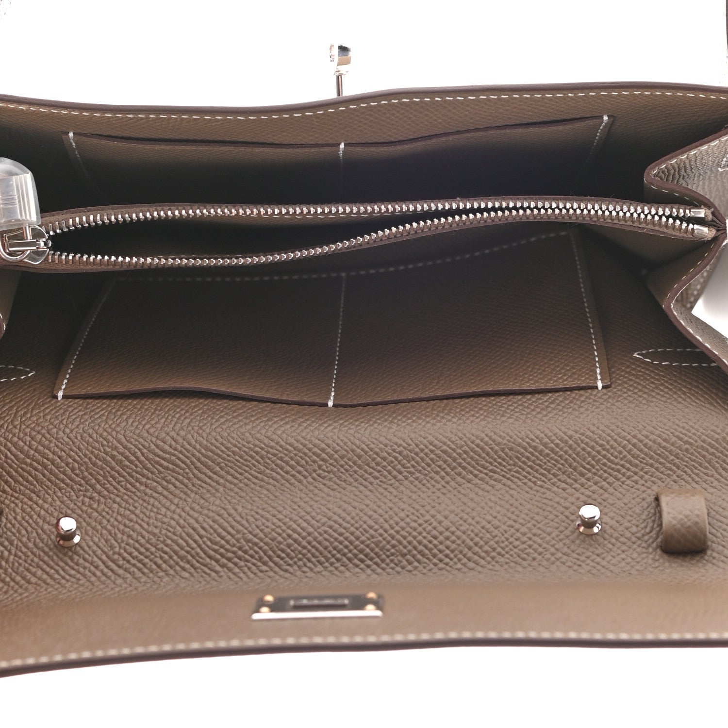 Hermes Epsom Kelly Wallet To Go Etoupe 5 of 7