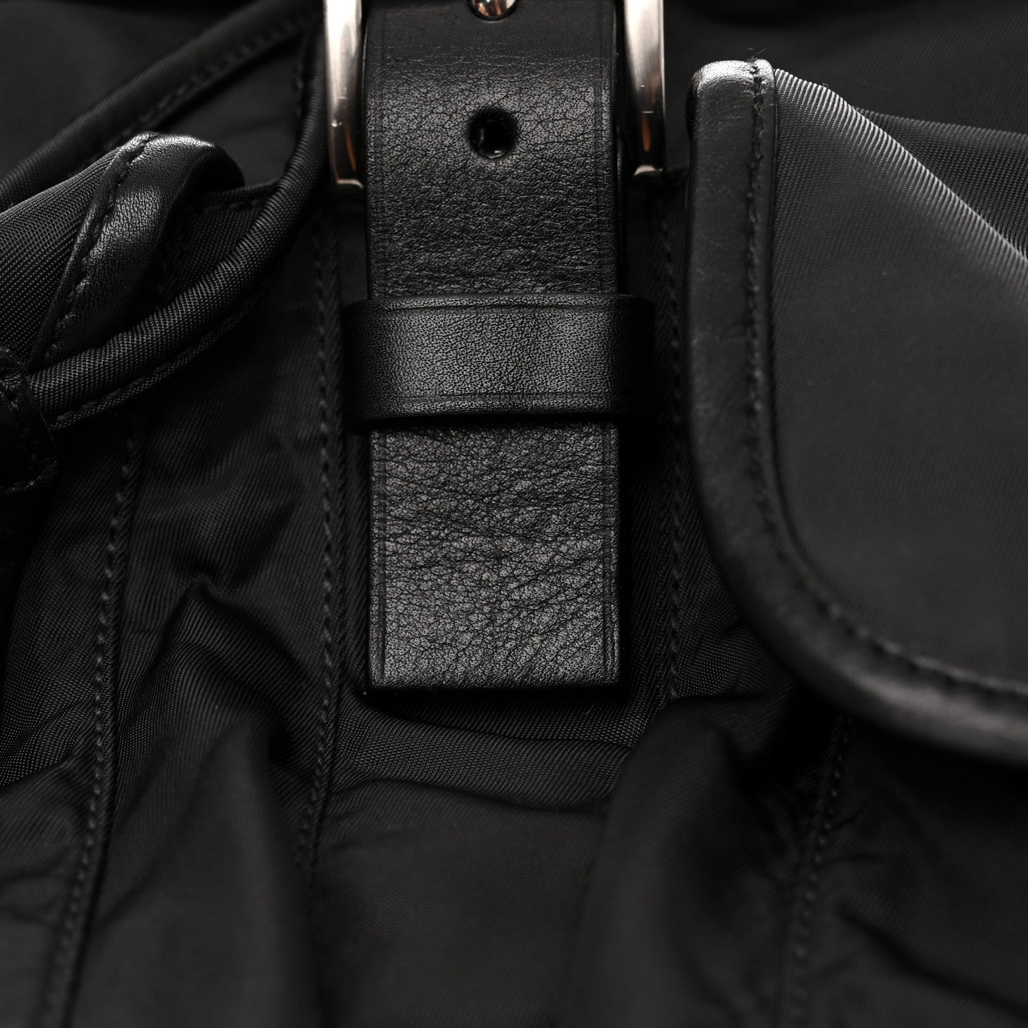 Prada Nylon Vela Medium Backpack Black 13 of 13