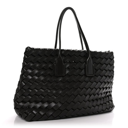 Bottega Veneta Nappa Intrecciato Tote Black 3 of 9