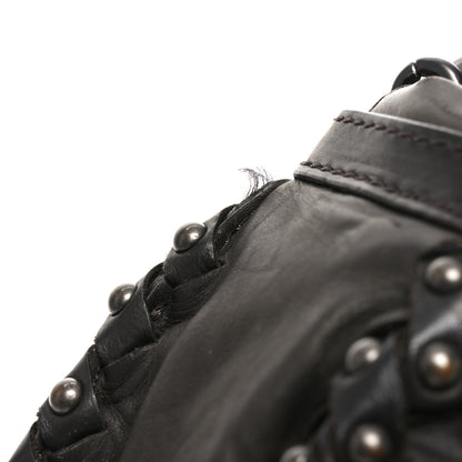 Bottega Veneta Waxed Calfskin Hobo Espresso 11 of 11