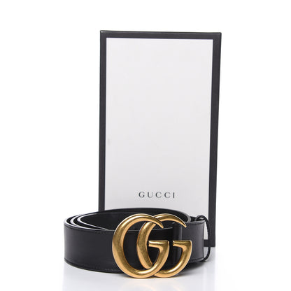 Gucci Calfskin Double G 40mm Belt 100 40 Black 7 of 8
