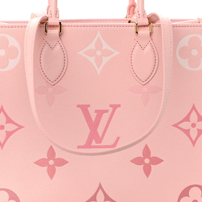 Louis Vuitton Empreinte Monogram Giant Onthego MM Degrade Rose 7 of 10