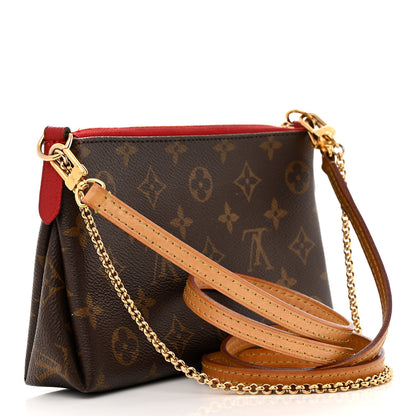 Louis Vuitton Monogram Pallas Clutch Cherry 4 of 23