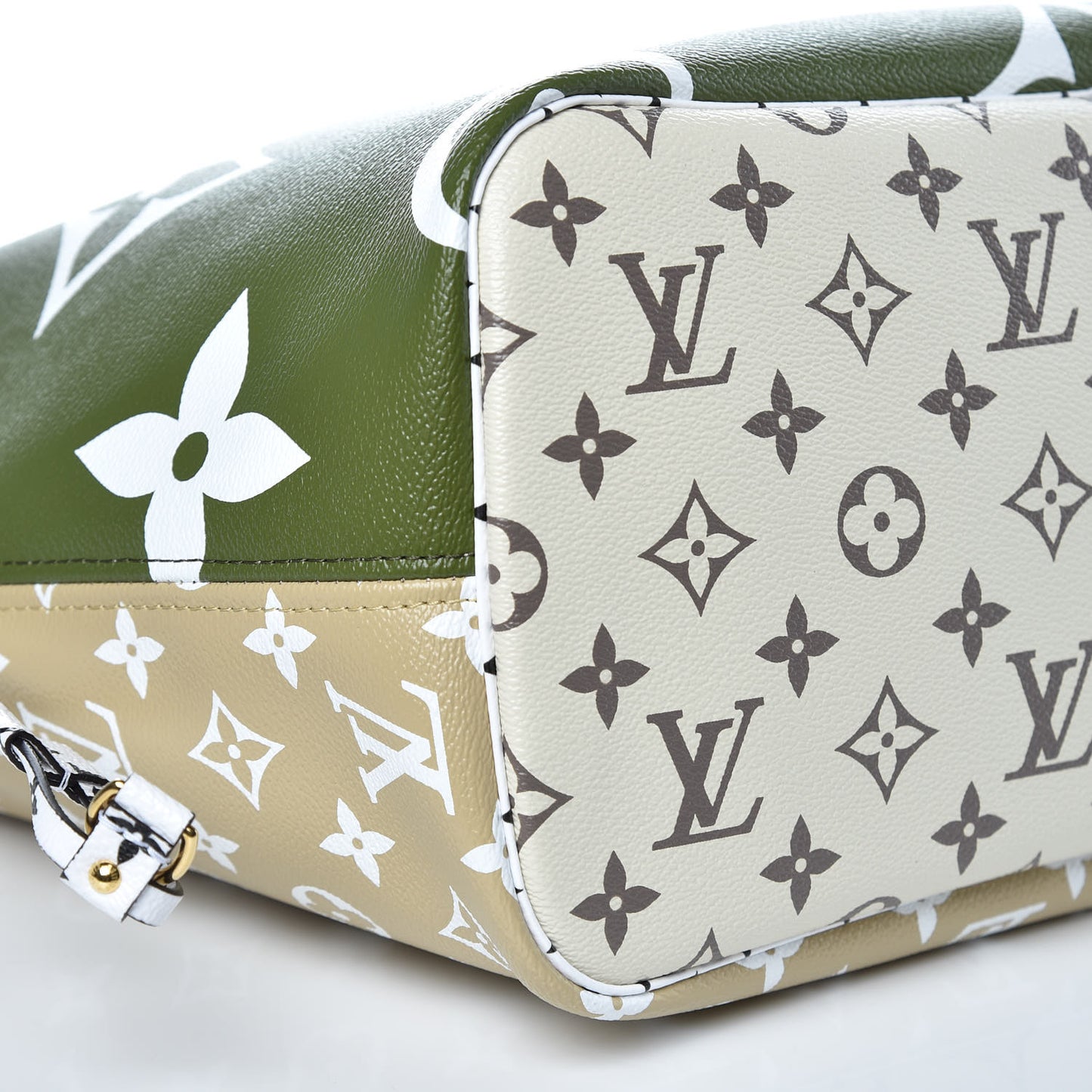 Monogram Giant Neverfull MM Kaki