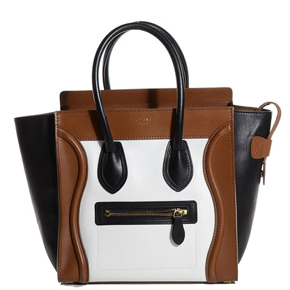 Celine Smooth Calfskin Micro Tri-Color Luggage 10 of 18