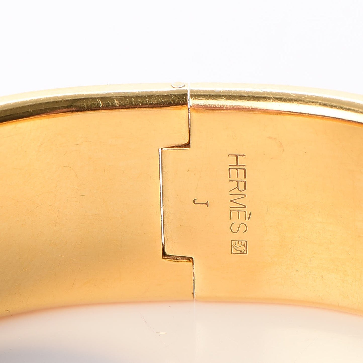 Enamel Wide Clic Clac H Bracelet PM Rose Dragee