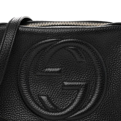 Gucci Pebbled Calfskin Small Soho Disco Bag Black 8 of 11