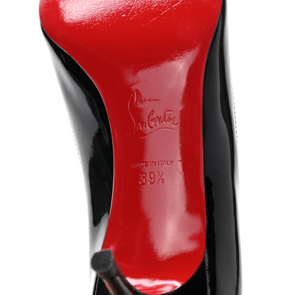 Christian Louboutin Patent Pigalle Follies 55 Pumps 39.5 Black 6 of 7
