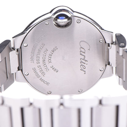 Cartier Stainless Steel Diamond Bezel 33mm Ballon Bleu De Cartier Automatic Watch 5 of 9